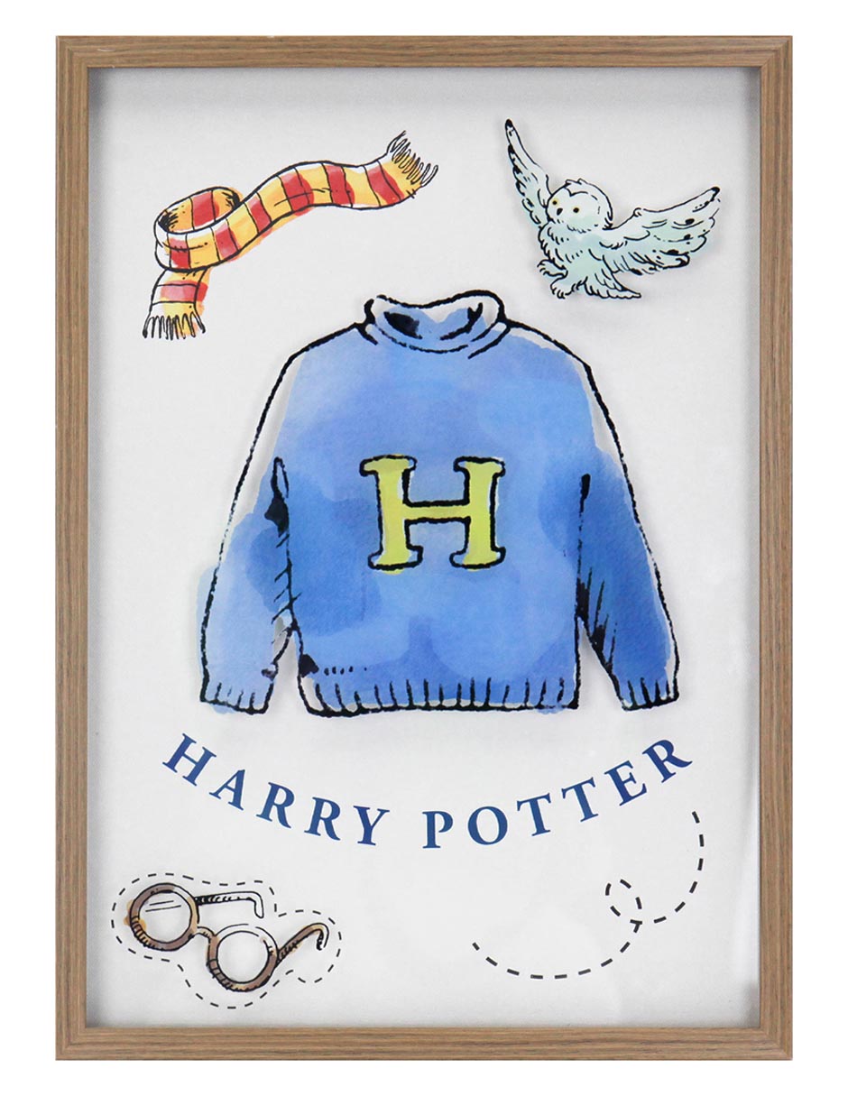 Set litografías Harry Potter técnica acuarela 9