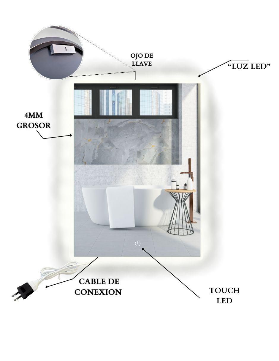 Espejo con luz LED 4