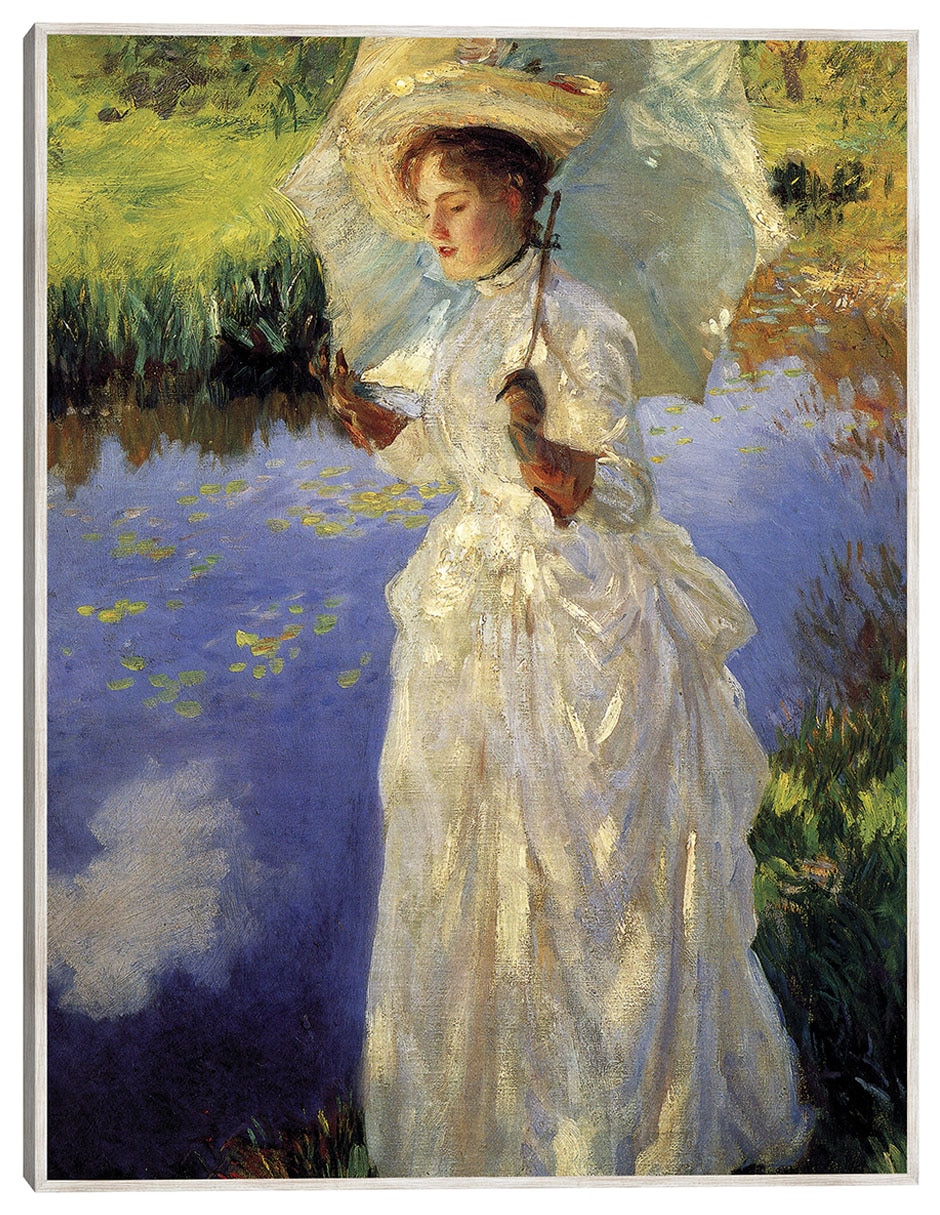 Cuadro decorativo Paseo Matutino (1888) técnica mixta Gente