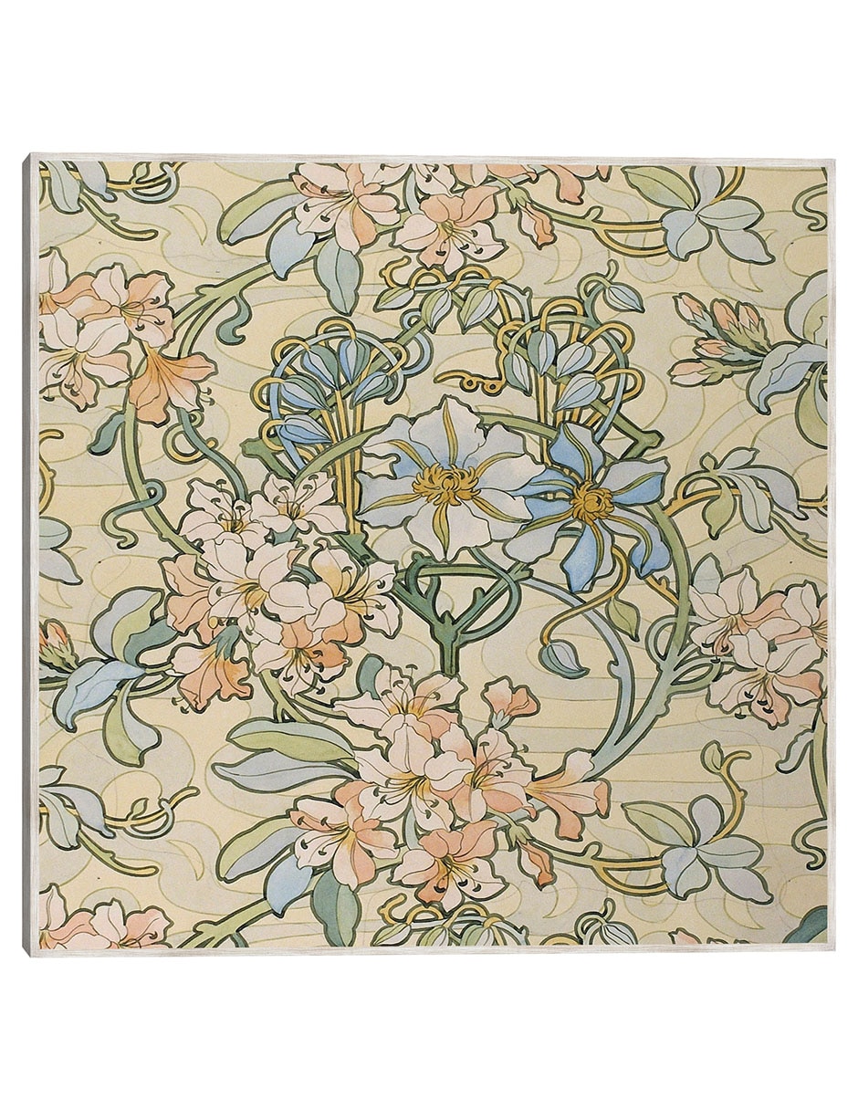 Cuadro decorativo Clemátida (1897-1898) técnica mixta Floración