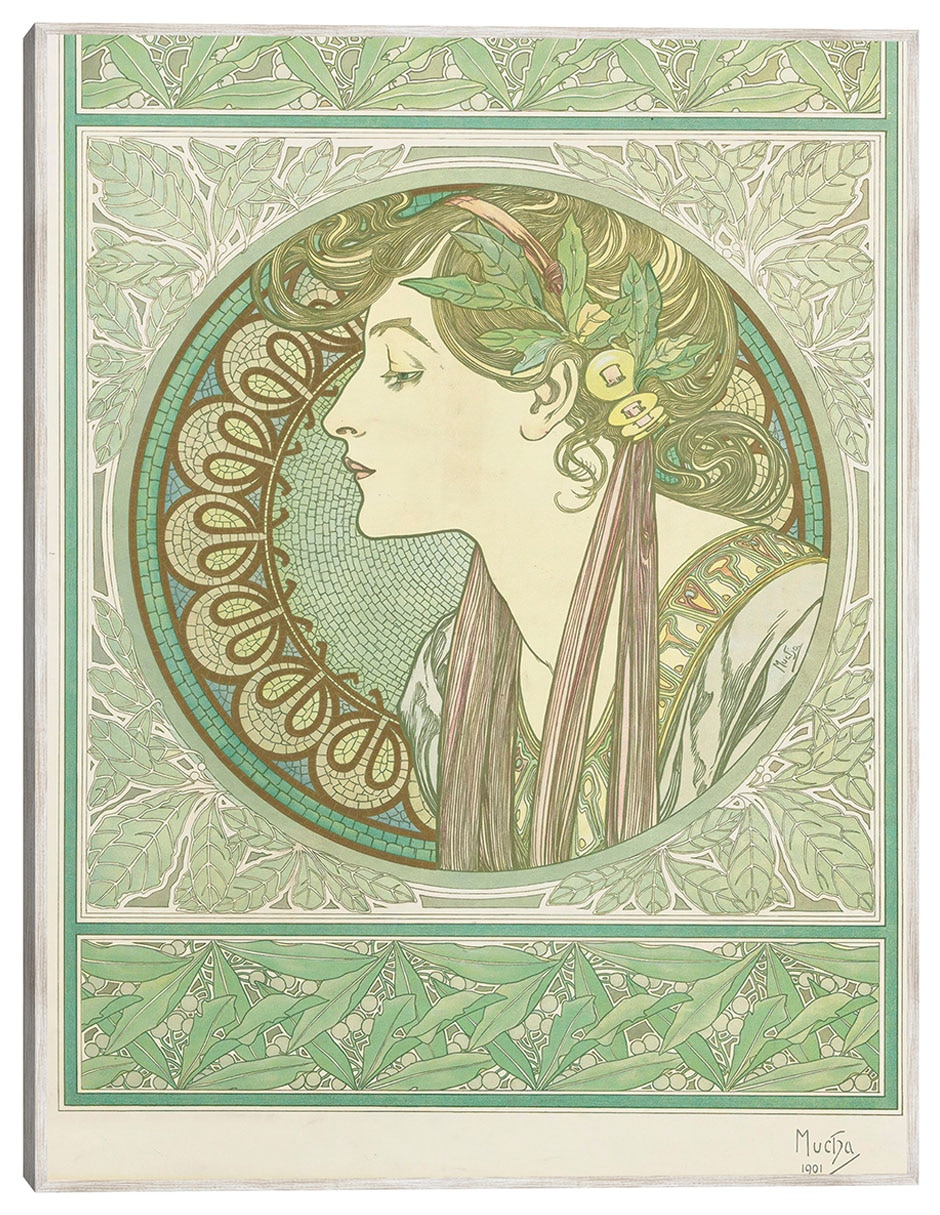 Cuadro decorativo Laurel (1901) técnica mixta Gente