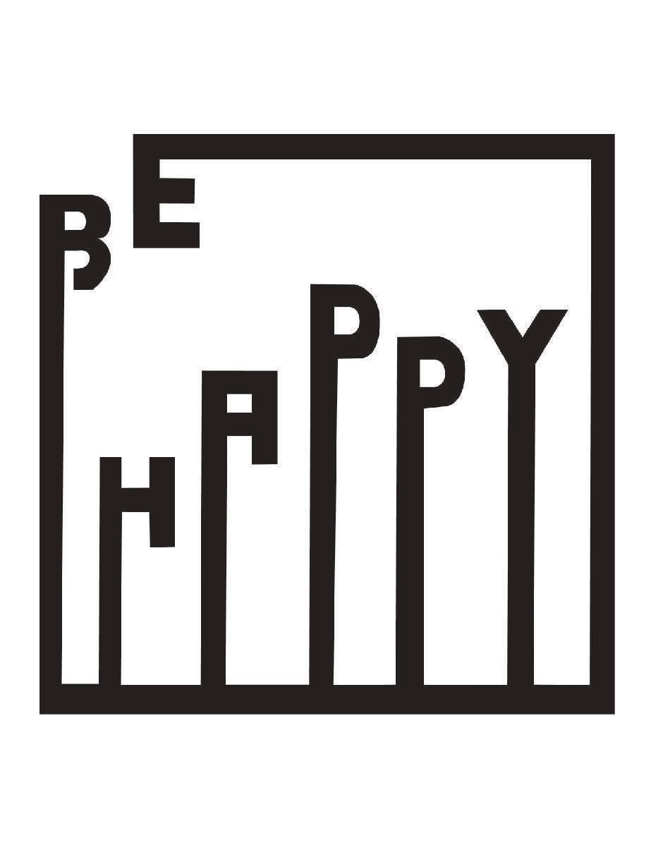 Cuadro decorativo behappy