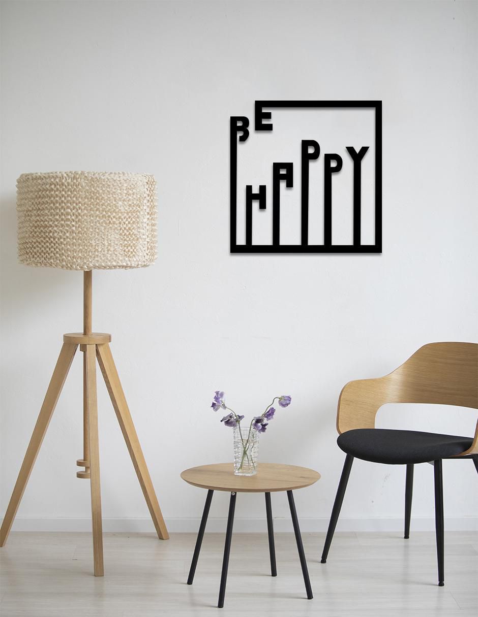 Cuadro decorativo behappy 2