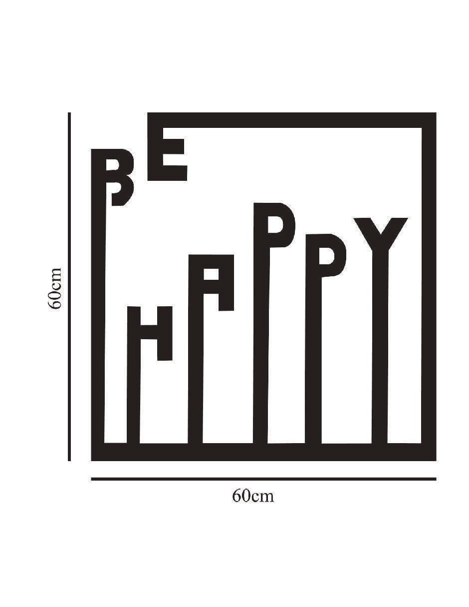 Cuadro decorativo behappy 5