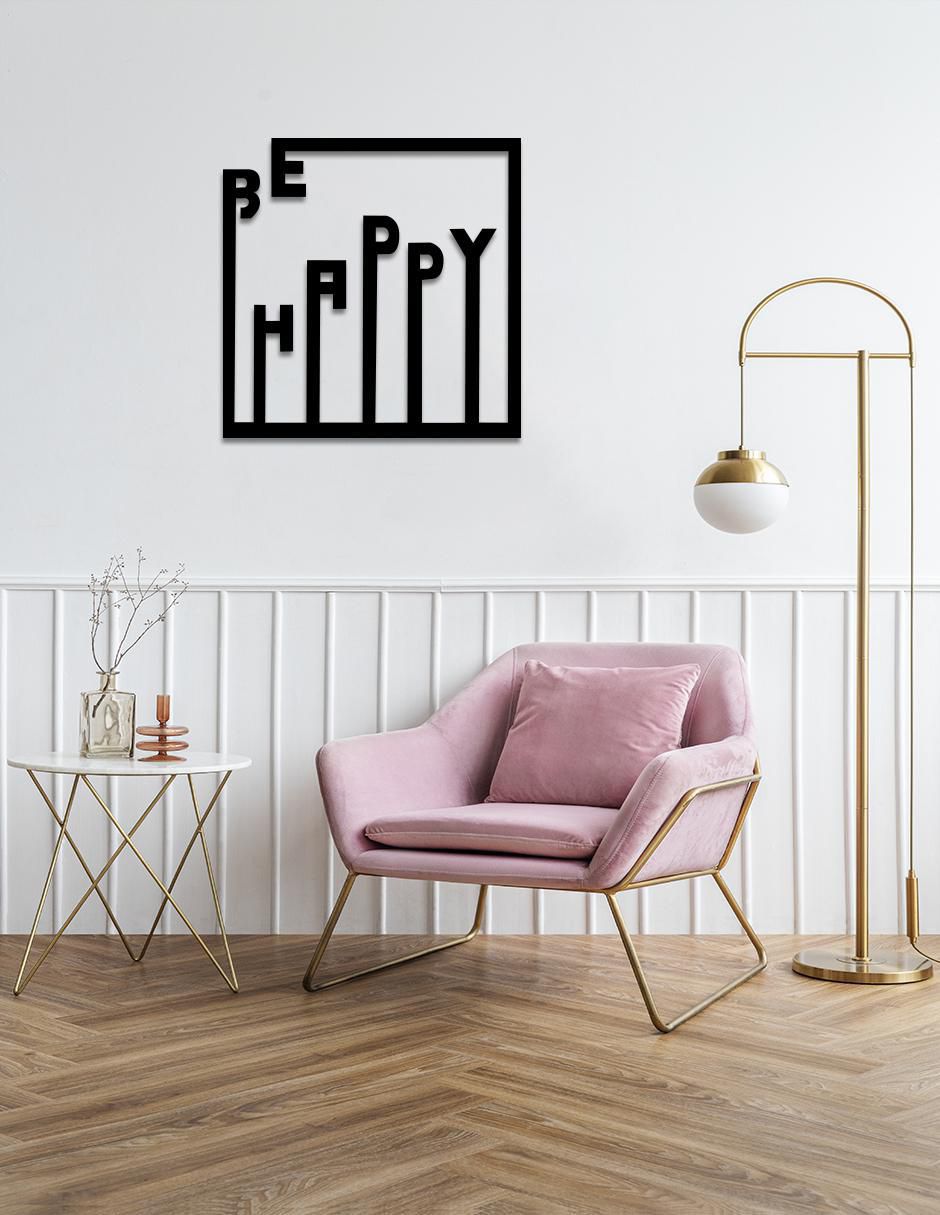 Cuadro decorativo behappy 3