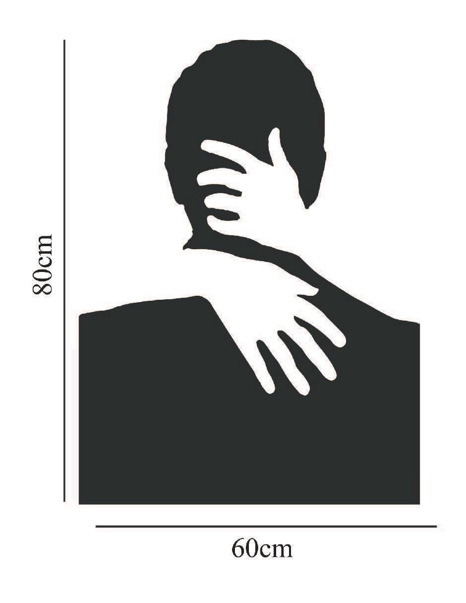 Cuadro decorativo abrazo 5