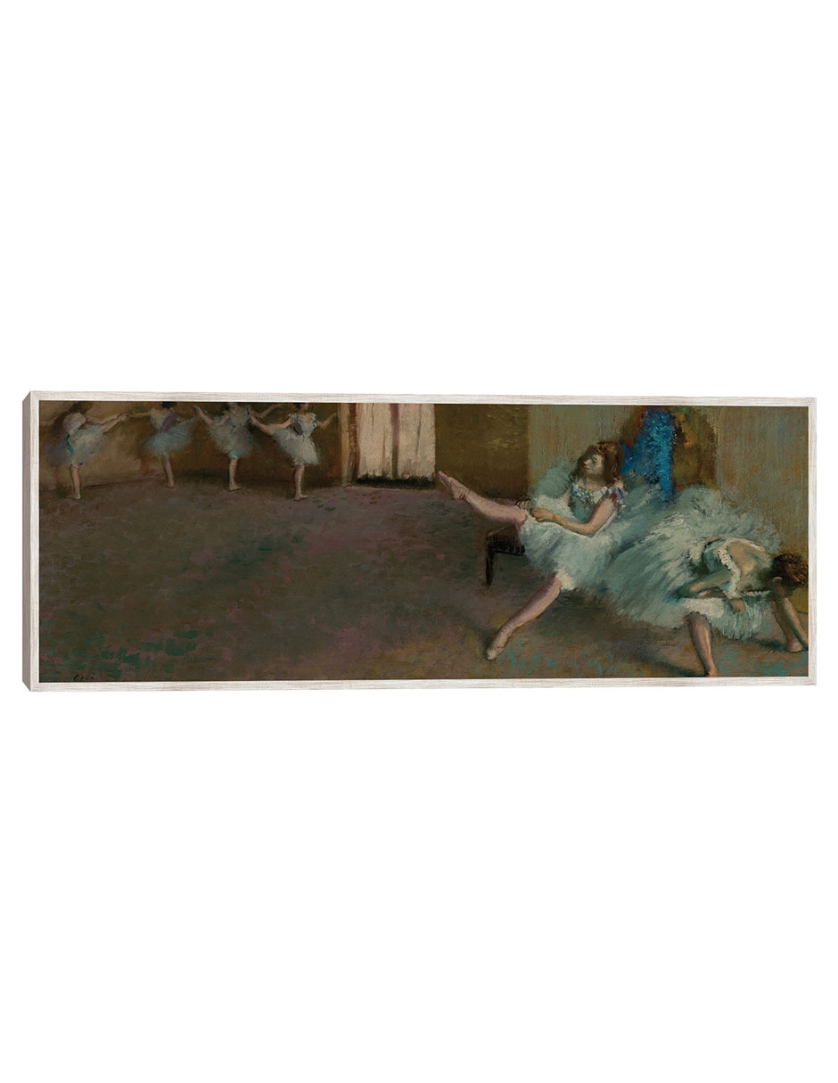 Cuadro decorativo Antes Del Ballet (C.1890/1982) técnica mixta Gente