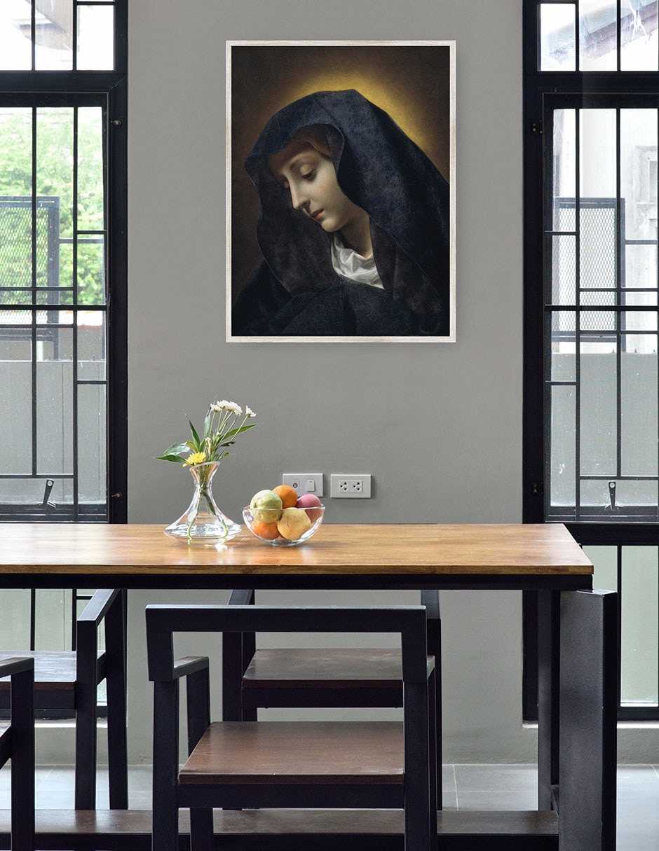 Cuadro decorativo La Virgen (1631 – 1686) técnica mixta Vírgenes 2