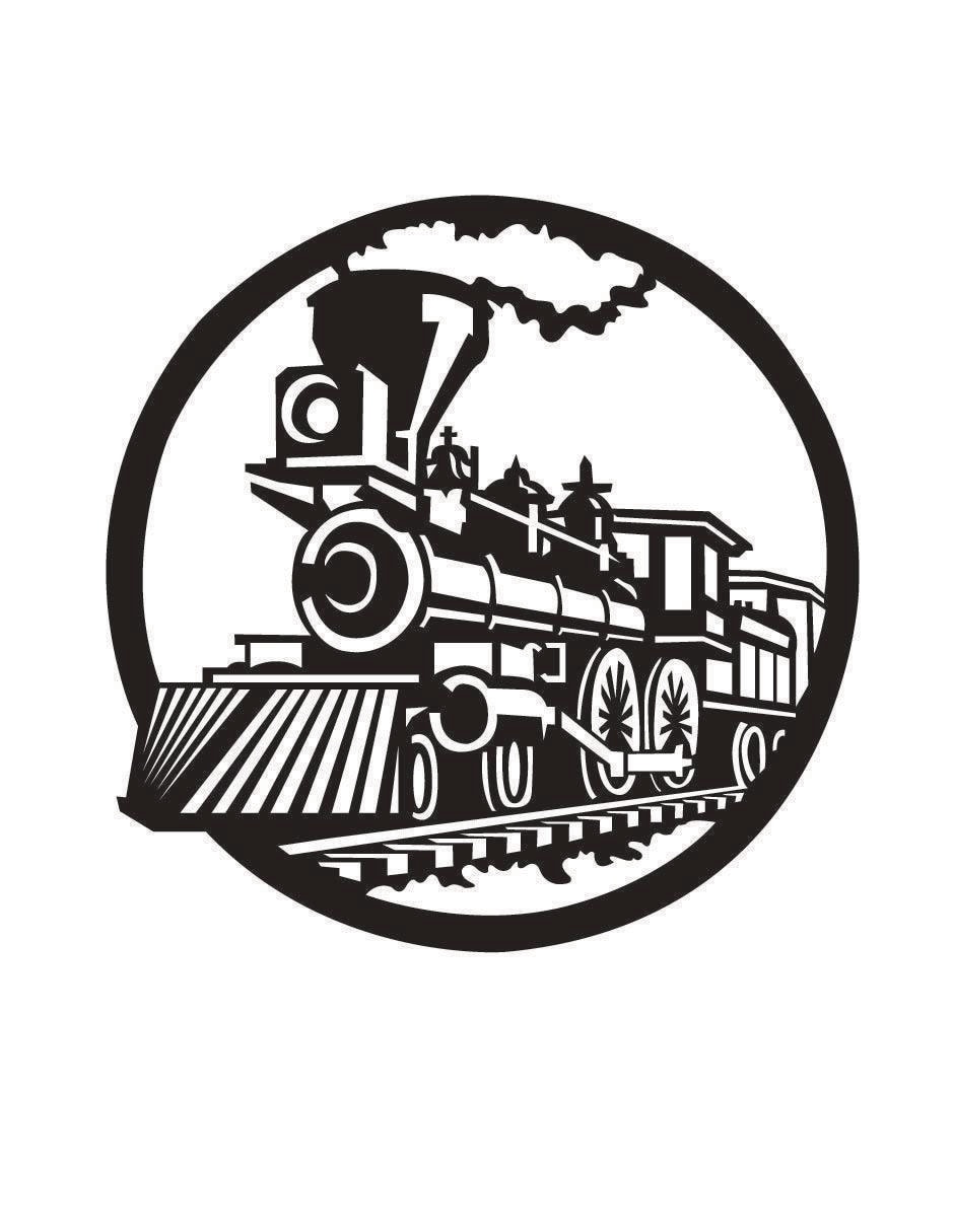 Cuadro decorativo tren