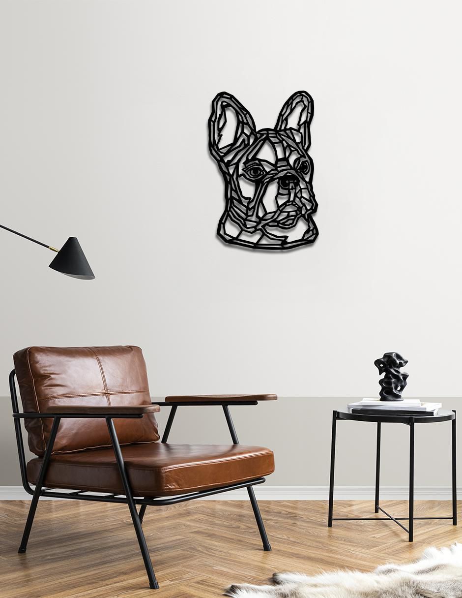 Cuadro decorativo bulldog francés 2