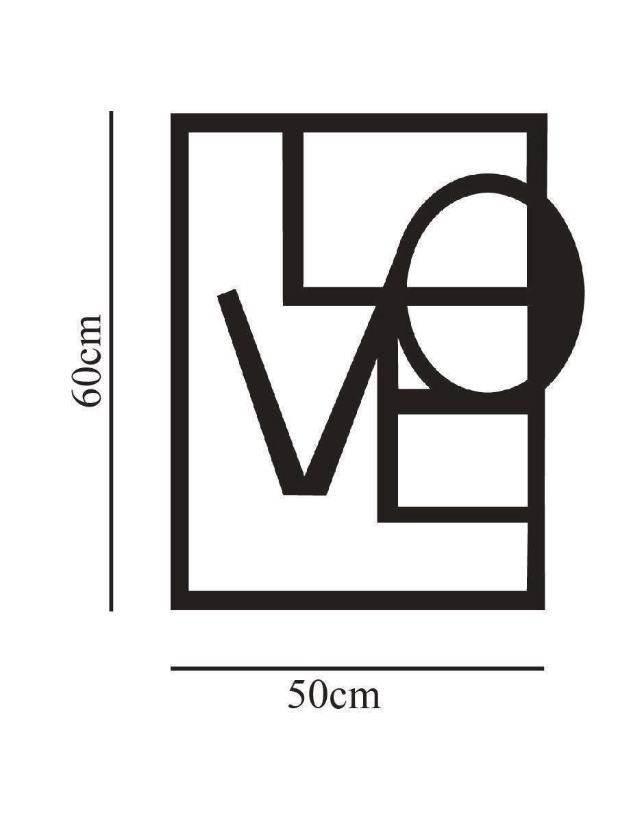 Cuadro decorativo love 5