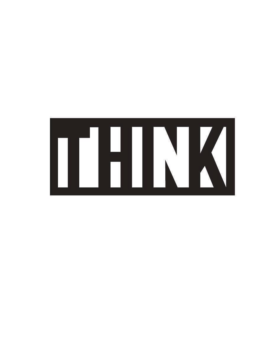 Cuadro decorativo think Cuadro decorativo think
