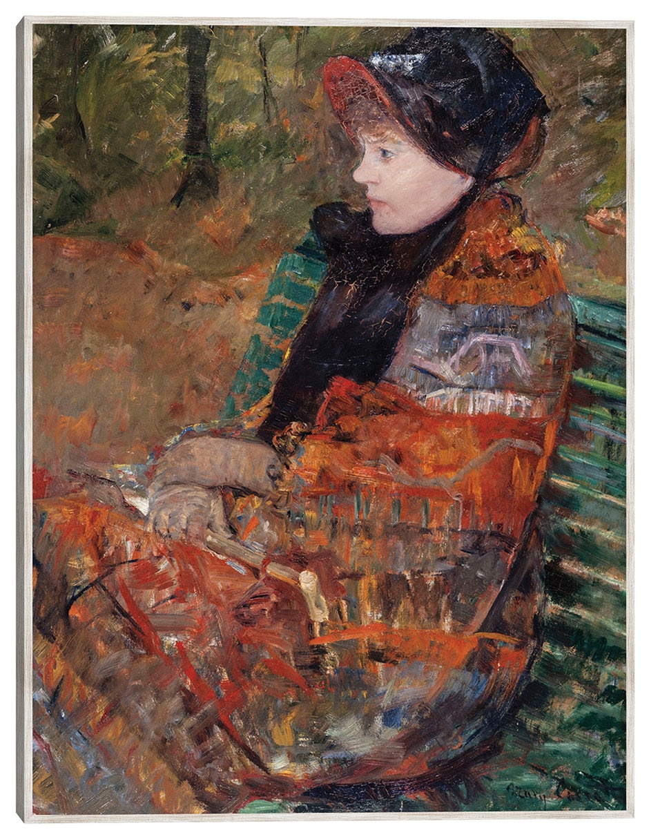 Cuadro decorativo Otoño, Retrato de Lydia Cassatt (1880) técnica mixta Retratos Cuadro decorativo Otoño, Retrato de Lydia Cassatt (1880) técnica mixta Retratos