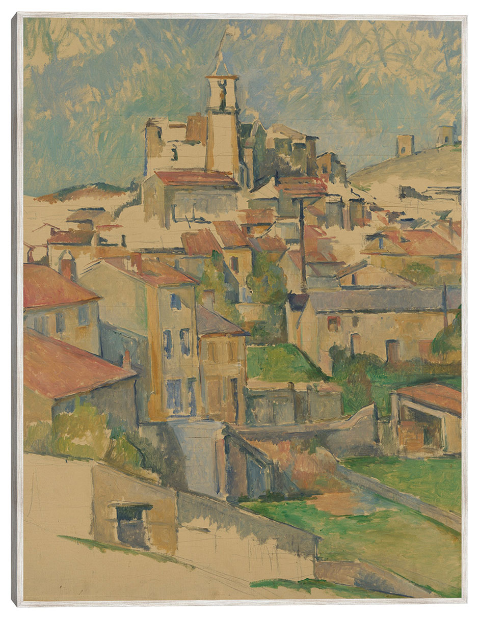 Cuadro decorativo Gardanne (1885-1886) técnica mixta Campos