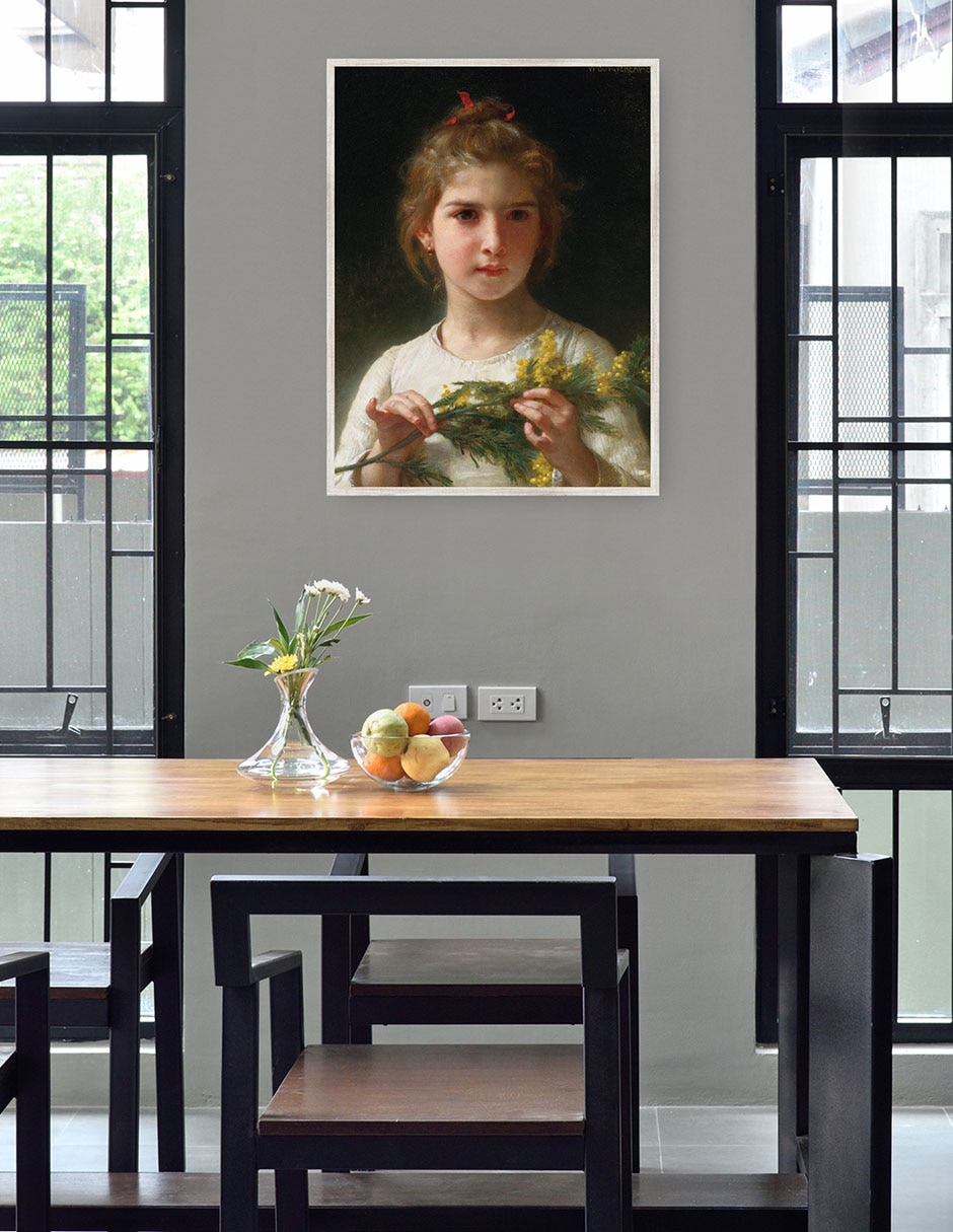 Cuadro decorativo Mimosa (1899) técnica mixta Retratos 2