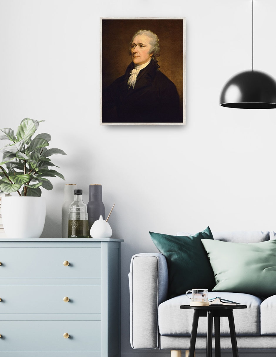 Cuadro decorativo Alejandro Hamilton, C. 1806 técnica mixta Retratos 2