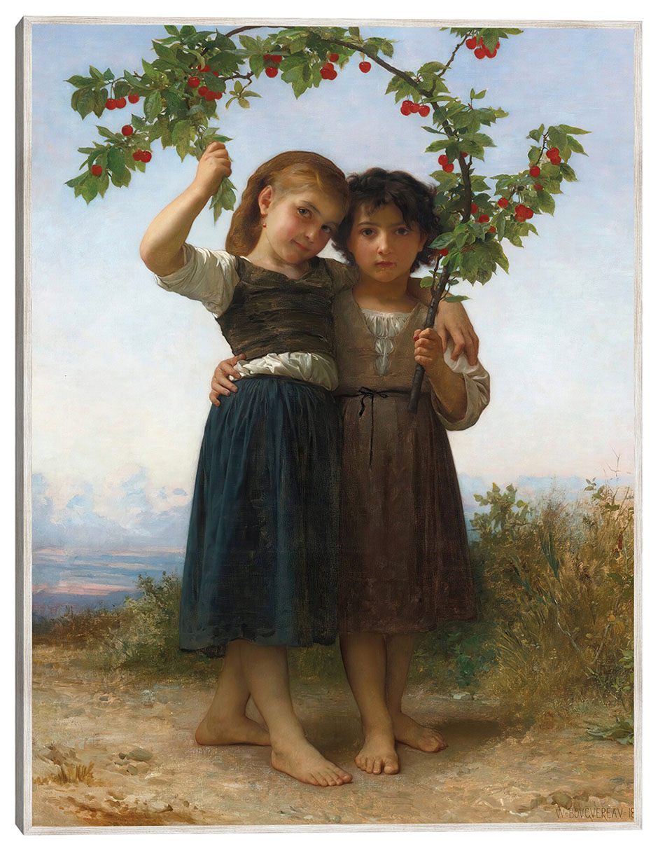 Cuadro decorativo La Rama de Cerezo (1881) técnica mixta Familia Cuadro decorativo La Rama de Cerezo (1881) técnica mixta Familia