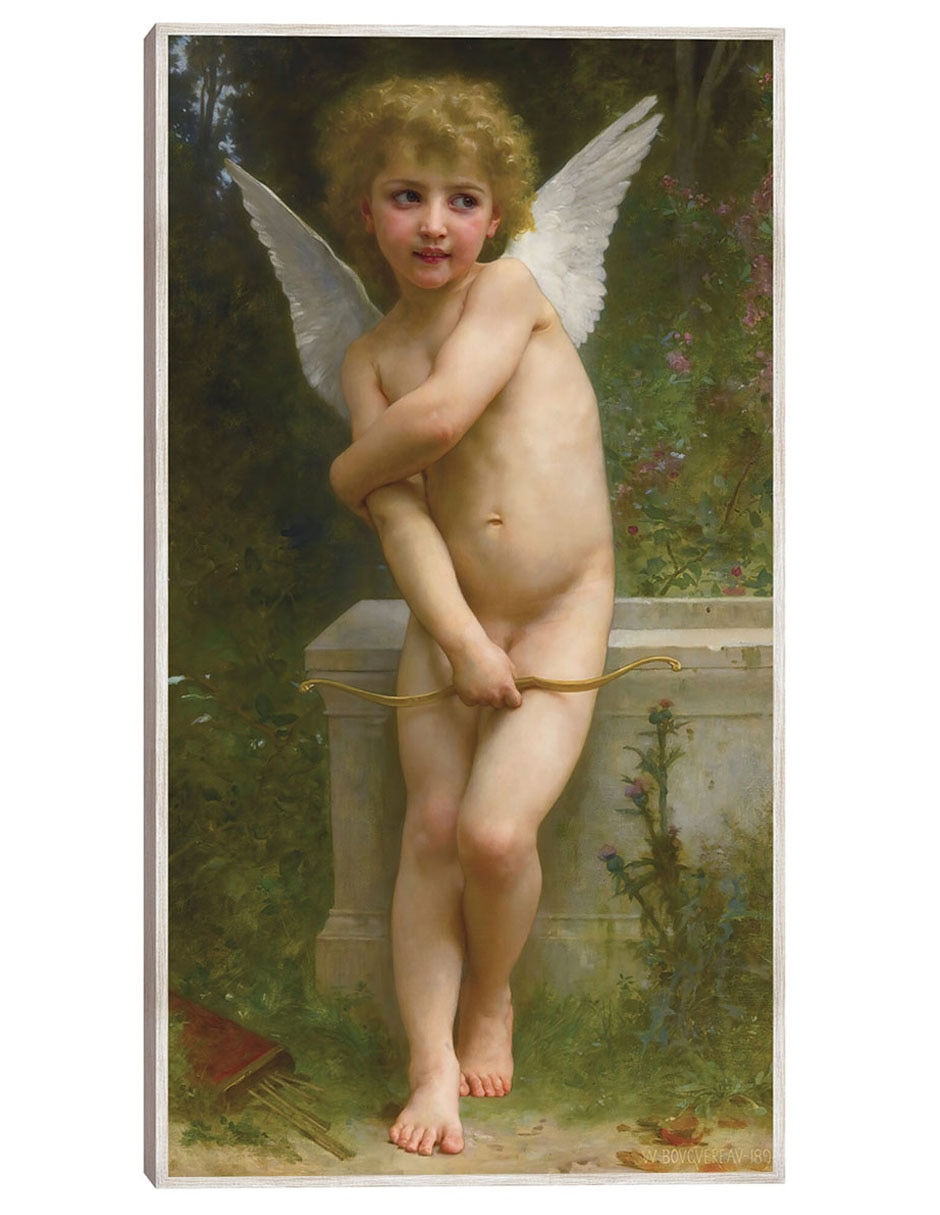 Cuadro decorativo Amor Picado (1894) técnica mixta Ángeles