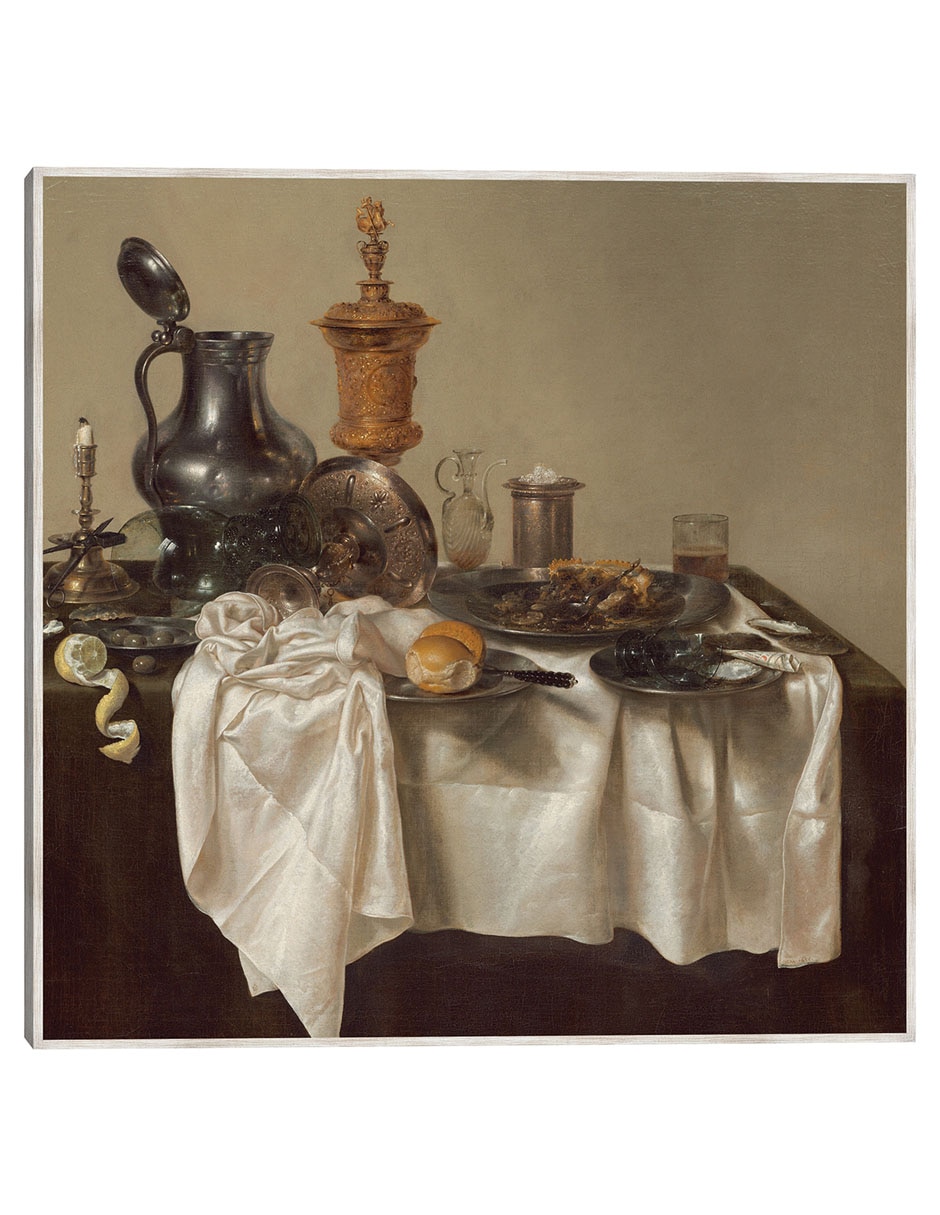 Cuadro decorativo Pieza de Banquete Con Pastel de Carne Picada, 1635 técnica mixta Cómida Cuadro decorativo Pieza de Banquete Con Pastel de Carne Picada, 1635 técnica mixta Cómida
