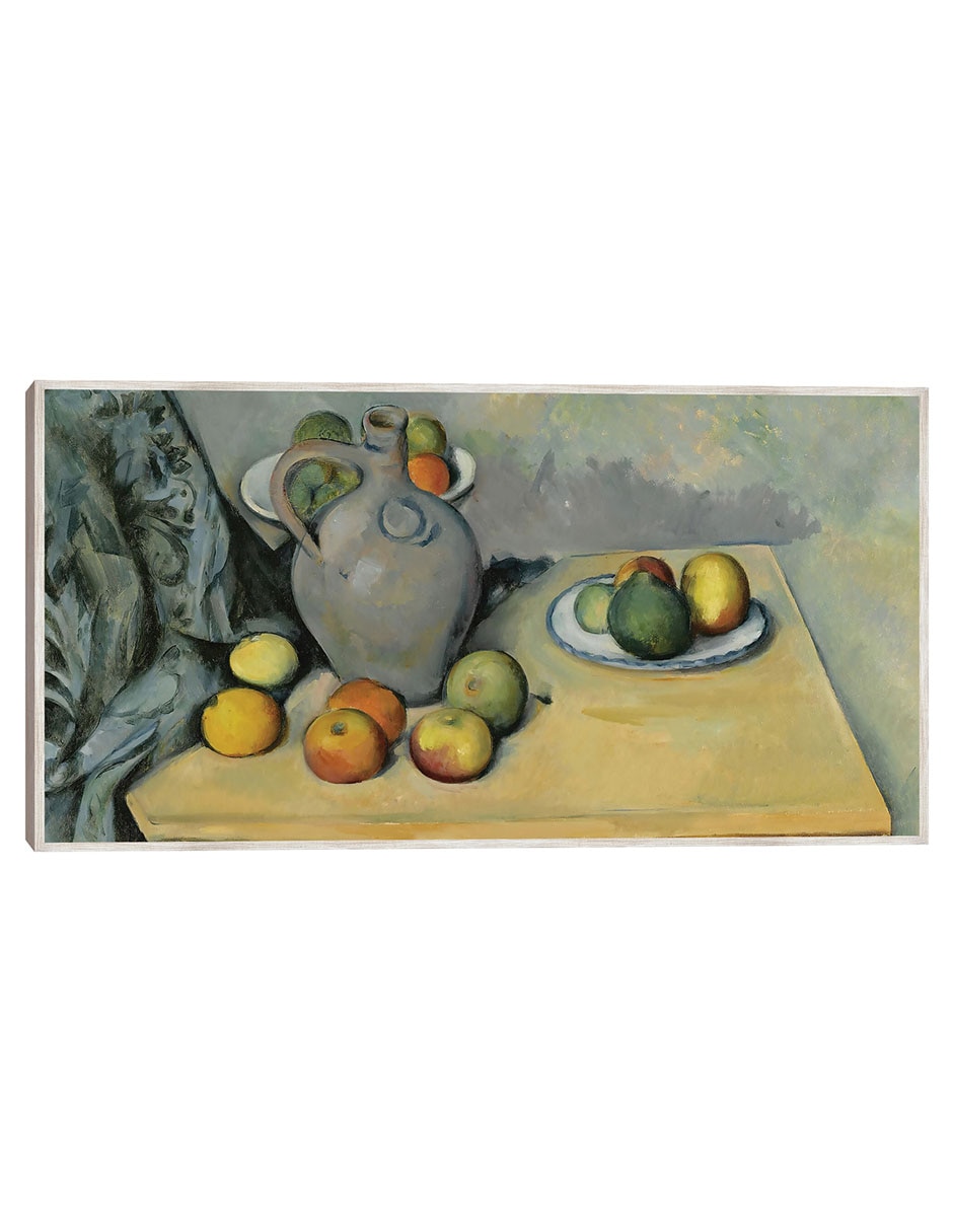 Cuadro decorativo Mesa Pichet Et Fruits Sur Une técnica mixta Cómida
