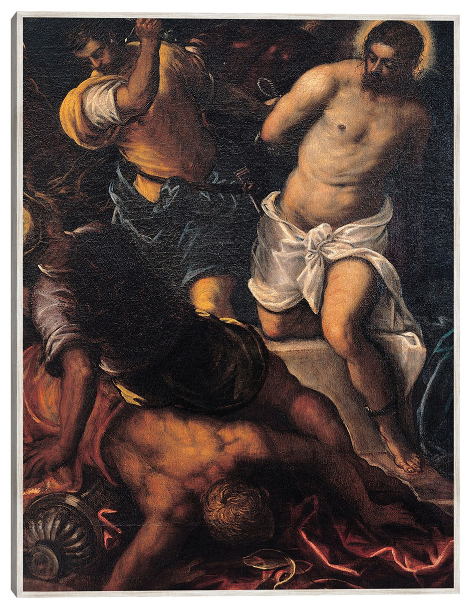 Cuadro decorativo Coronando de Espinas (1592) técnica mixta Figuras Celestiales Cuadro decorativo Coronando de Espinas (1592) técnica mixta Figuras Celestiales