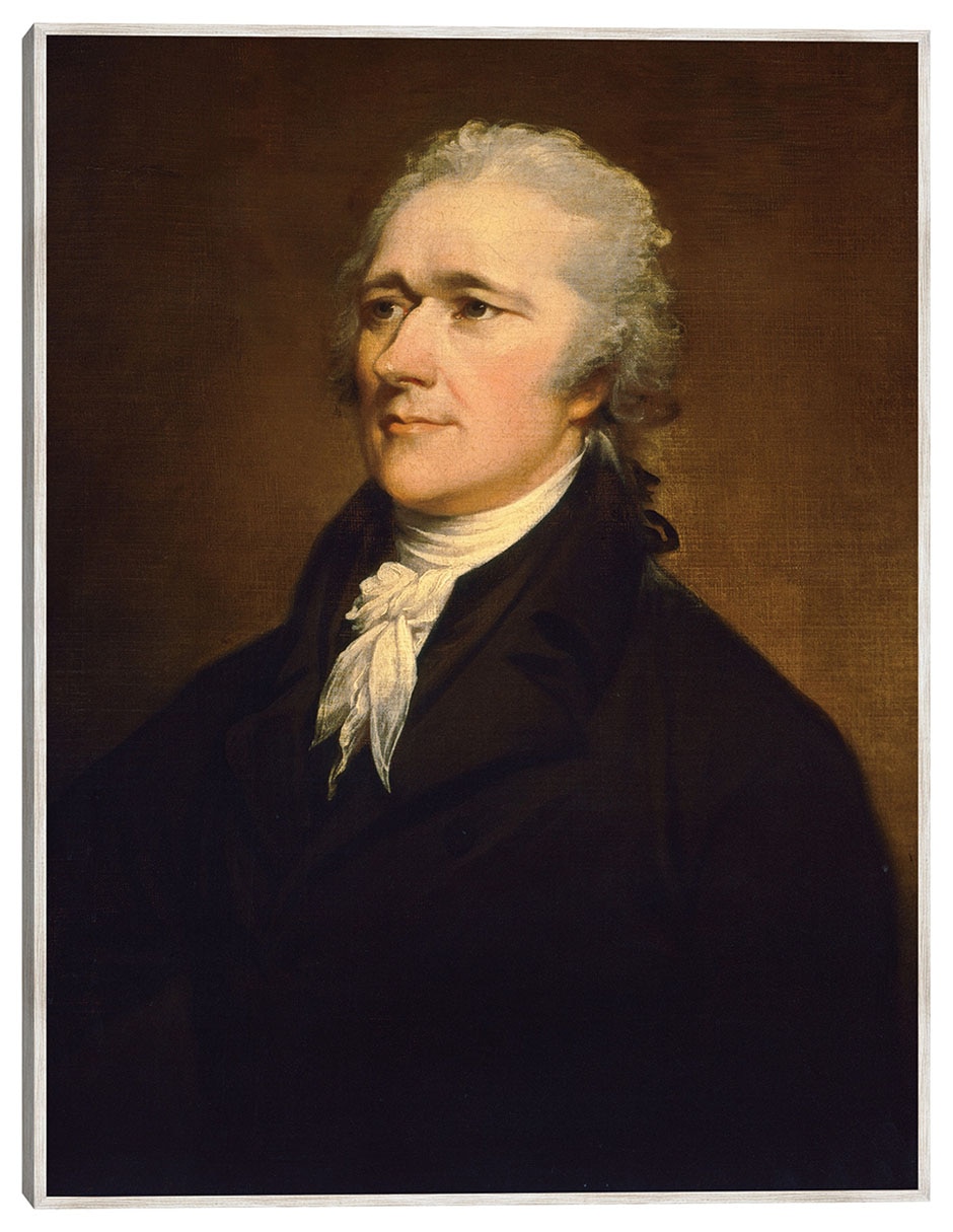 Cuadro decorativo Alejandro Hamilton, C. 1806 técnica mixta Retratos