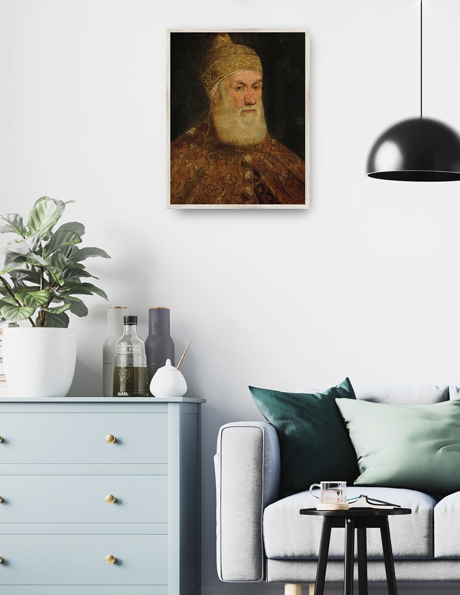 Cuadro decorativo Retrato Del Dux Girolamo Priuli técnica mixta Retratos 2