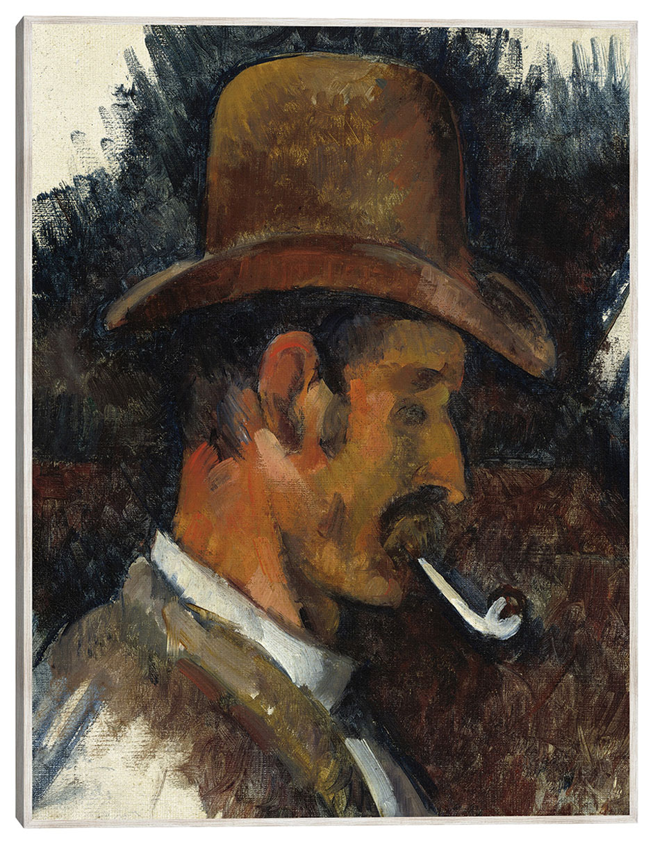 Cuadro decorativo Hombre Con Pipa (1892-1896) técnica mixta Retratos Cuadro decorativo Hombre Con Pipa (1892-1896) técnica mixta Retratos