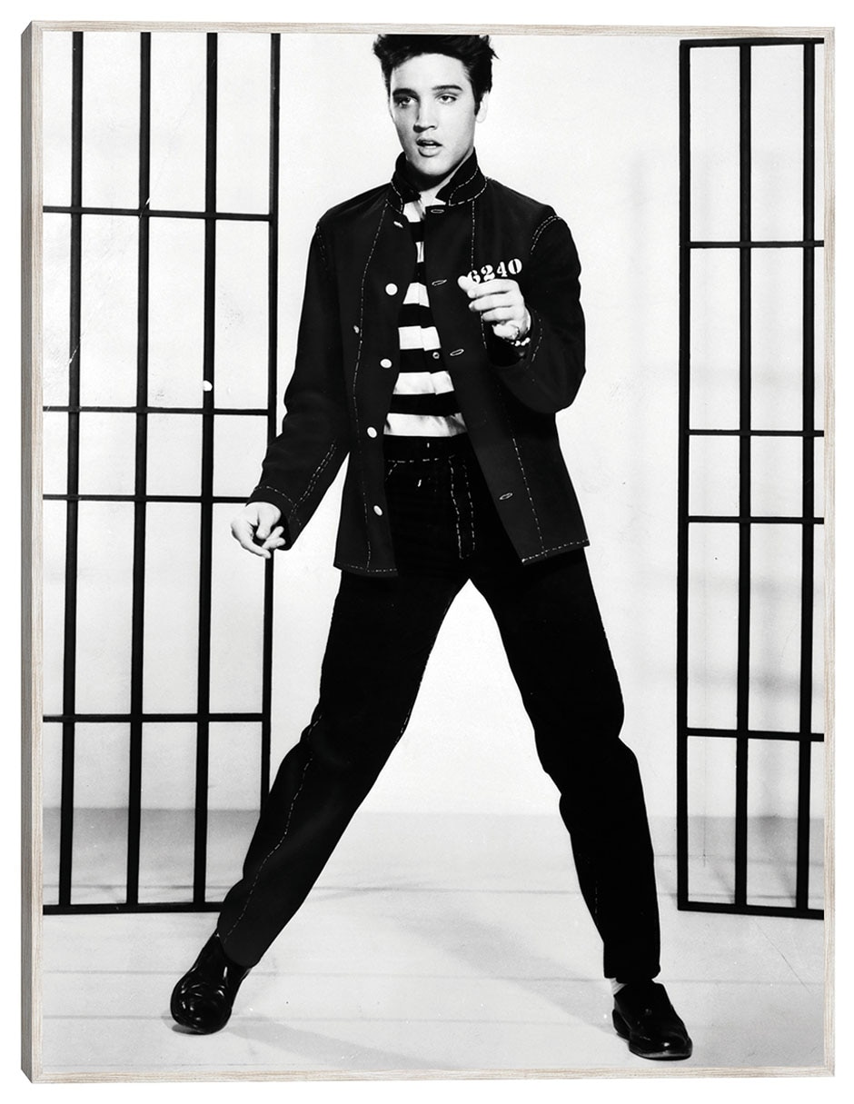 Cuadro decorativo Elvis Presley En Jailhouse Rock técnica mixta Música