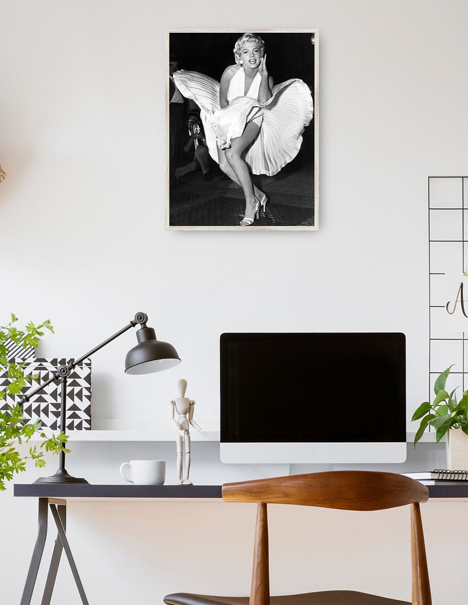Cuadro decorativo Marilyn Monroe, La Picazón De Siete Años técnica mixta Gente 2
