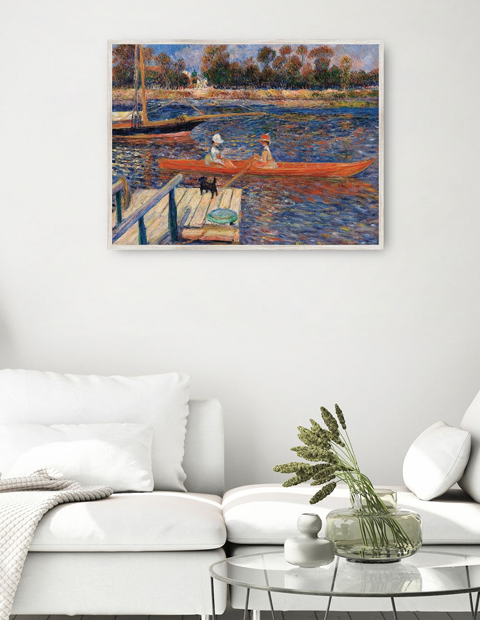 Cuadro decorativo El Sena En Argenteuil (La Seine Ã Argenteuil) (1888) técnica mixta Ríos 2