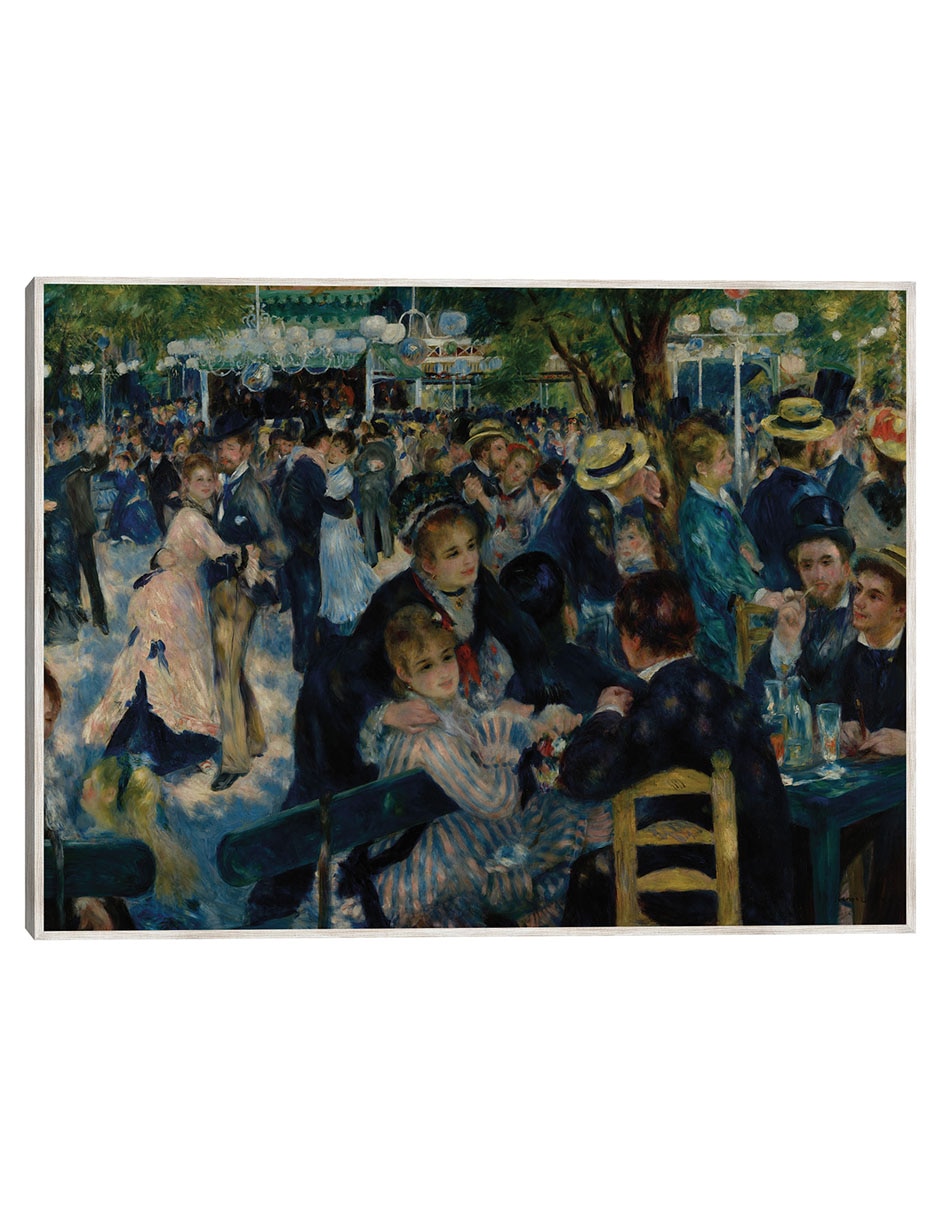 Cuadro decorativo Danza En Le Moulin De La Galette (1876) técnica mixta Danza Cuadro decorativo Danza En Le Moulin De La Galette (1876) técnica mixta Danza