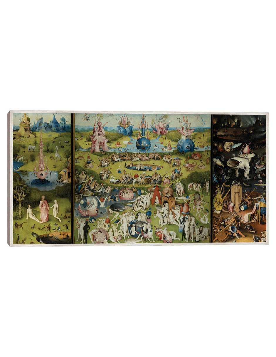 Cuadro decorativo El Jardín De Las Delicias 1504 técnica mixta Arte