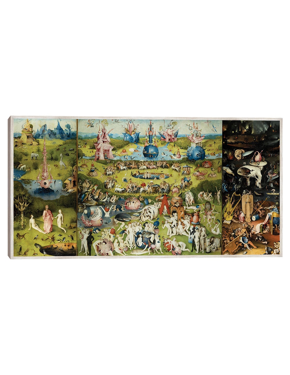 Cuadro decorativo El Jardín De Las Delicias 1504 técnica mixta Arte