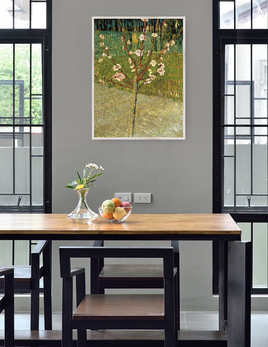 Cuadro decorativo Almendro En Flor técnica mixta Floración 2