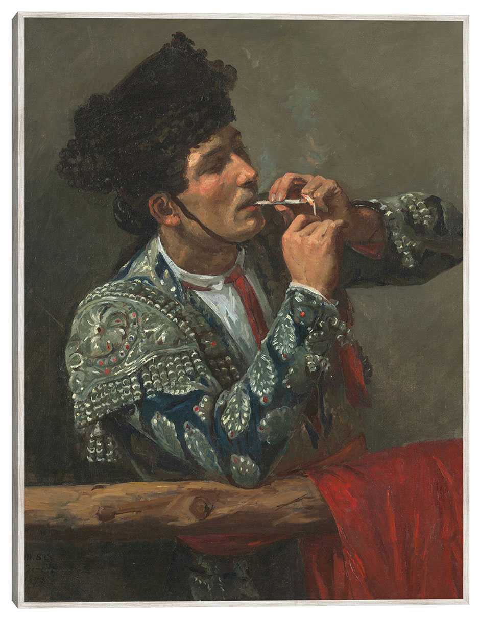 Cuadro decorativo Después De La Corrida De Toros (1873) técnica mixta Retratos