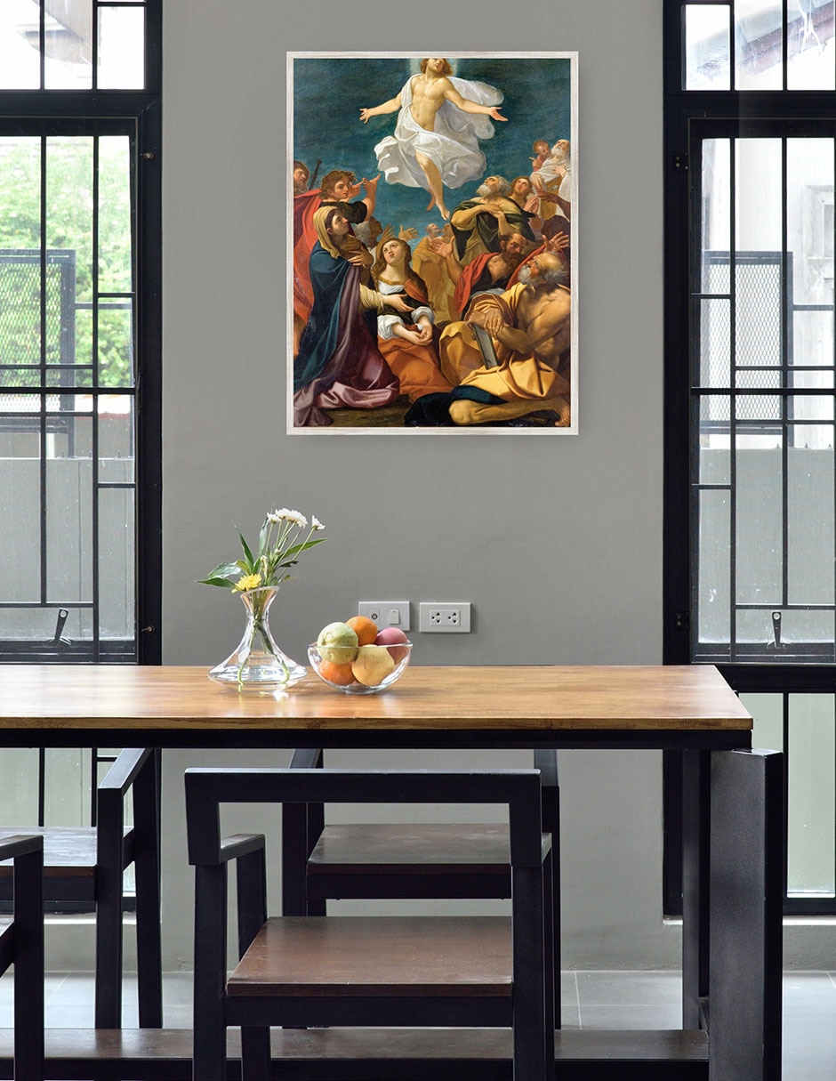 Cuadro decorativo Ascensión De Cristo (Hacia 1640) técnica mixta Figuras Celestiales 2