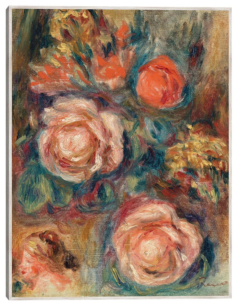 Cuadro decorativo Ramo De Rosas (Bouquet De Roses) (1900) técnica mixta Arreglo Floral Cuadro decorativo Ramo De Rosas (Bouquet De Roses) (1900) técnica mixta Arreglo Floral