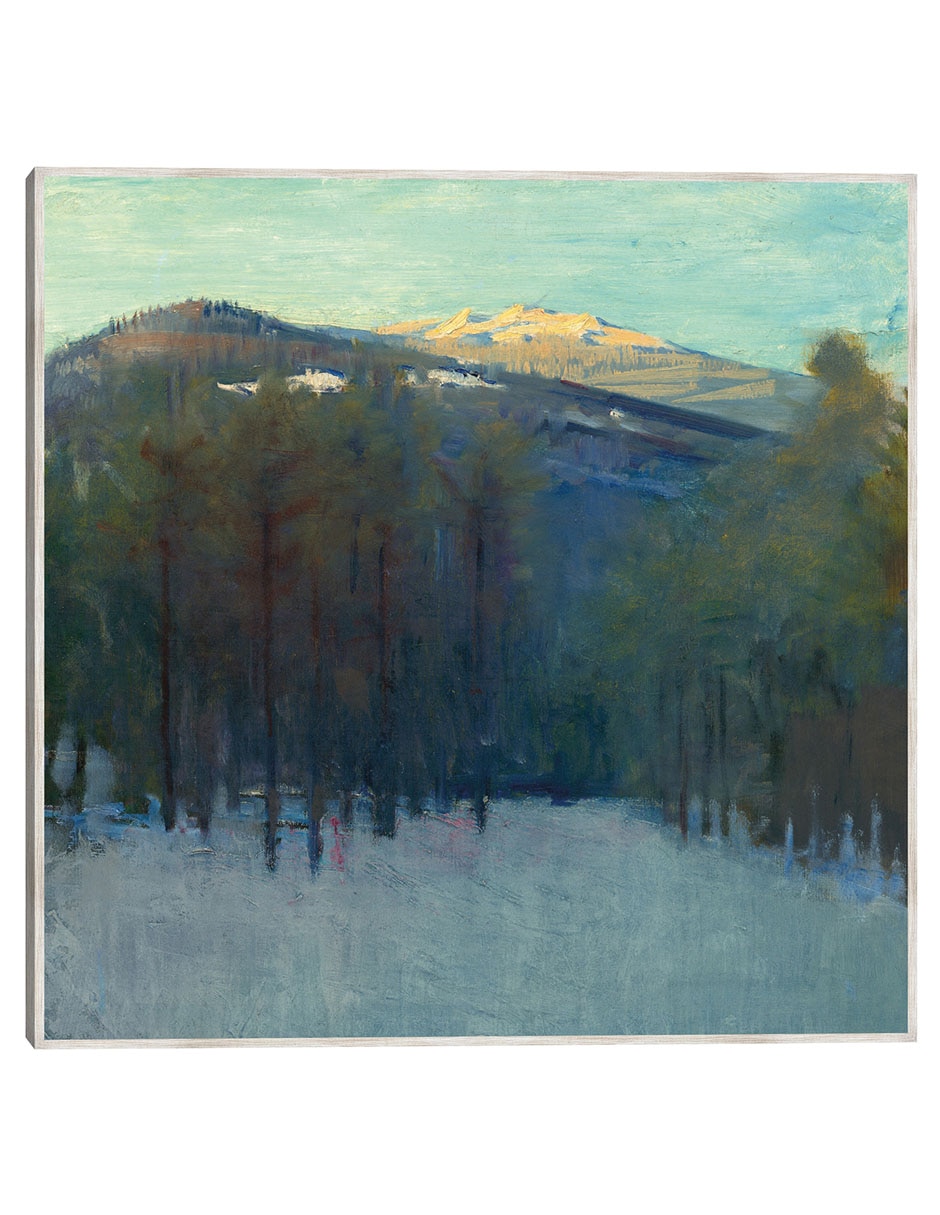 Cuadro decorativo Monte Monadnock técnica mixta Campos