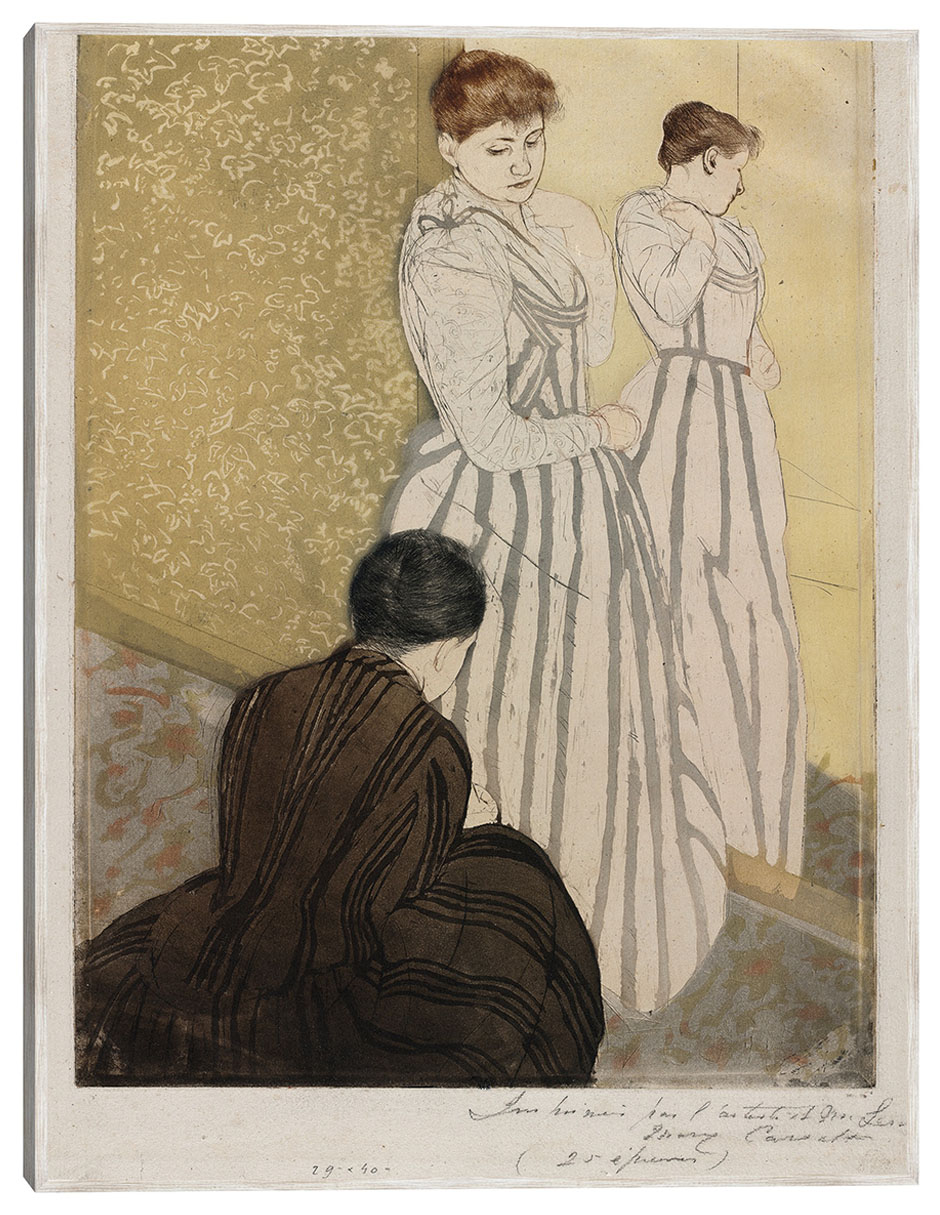 Cuadro decorativo La Guarnición (1890-1891) técnica mixta Retratos