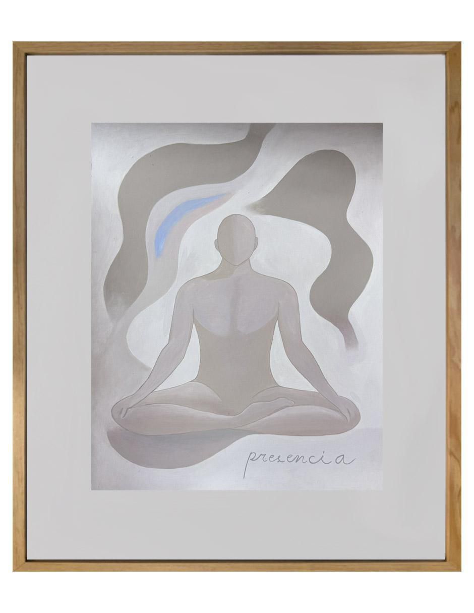 Pintura Presencia técnica acrílico Calm Pintura Presencia técnica acrílico Calm