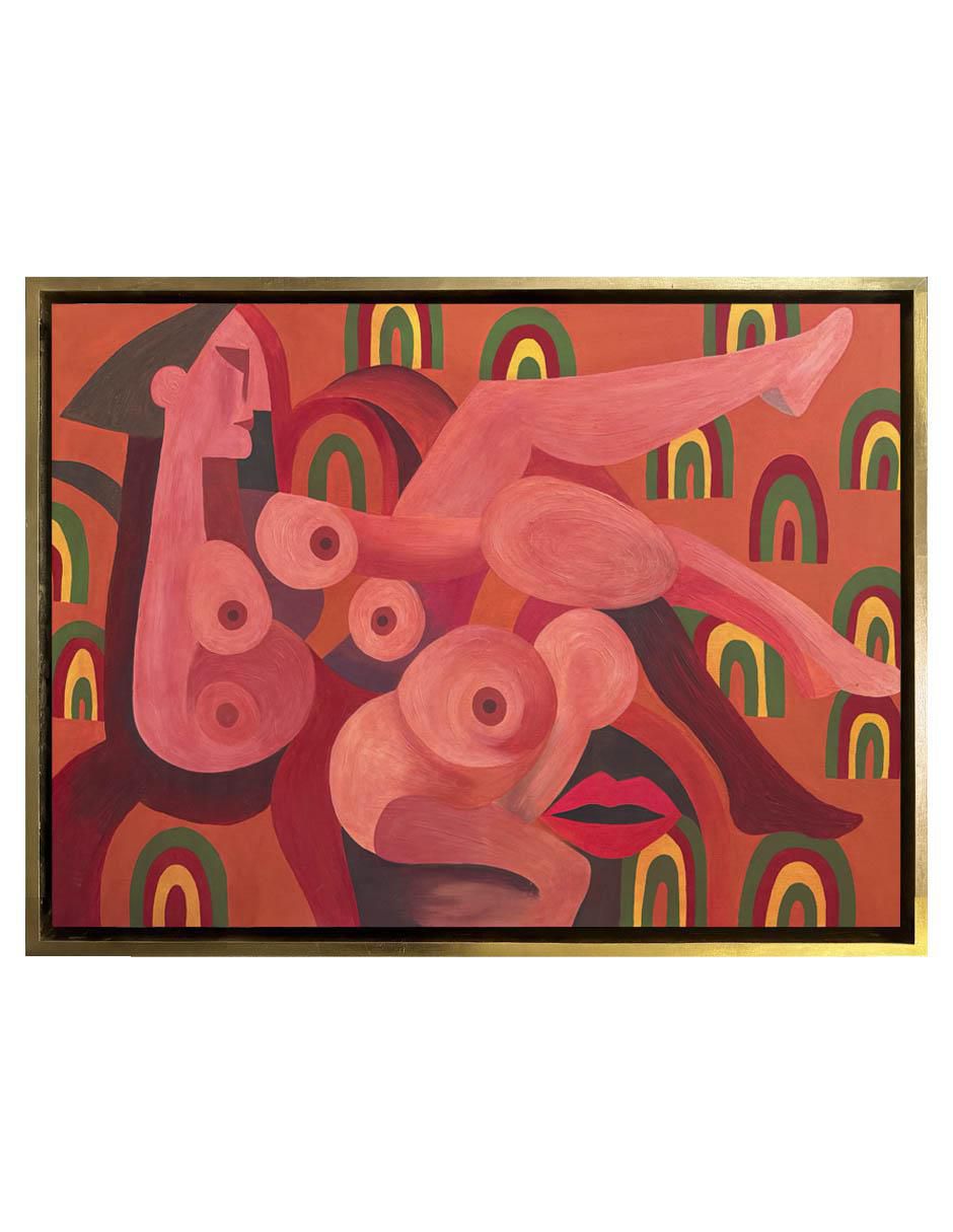 Pintura Sensations técnica acrílico Sensual