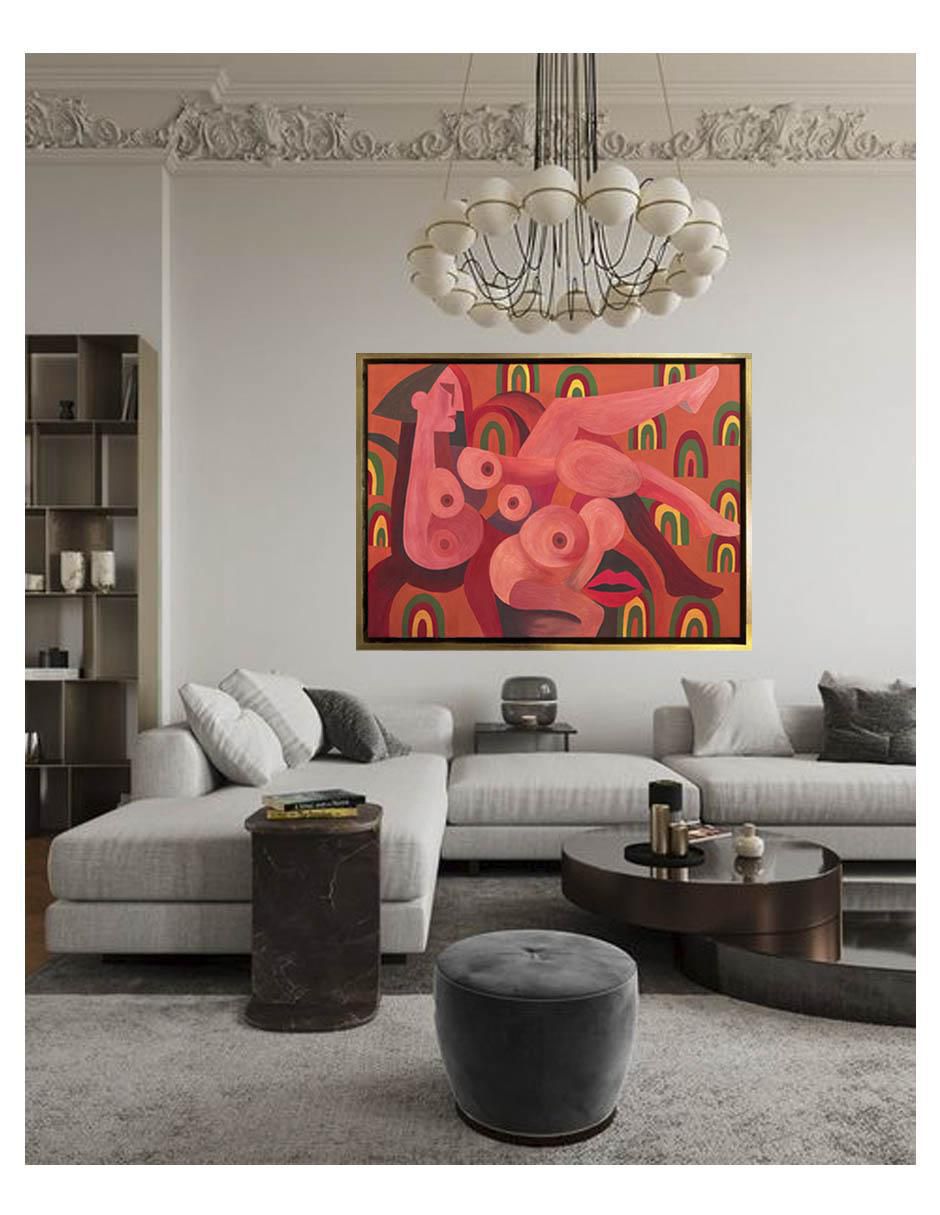 Pintura Sensations técnica acrílico Sensual 5
