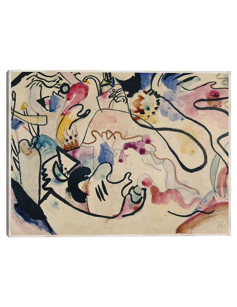 Cuadro decorativo Aquarell Nr. 8 ‘Jüngster Tag’ (1911) técnica mixta Colores Cuadro decorativo Aquarell Nr. 8 ‘Jüngster Tag’ (1911) técnica mixta Colores