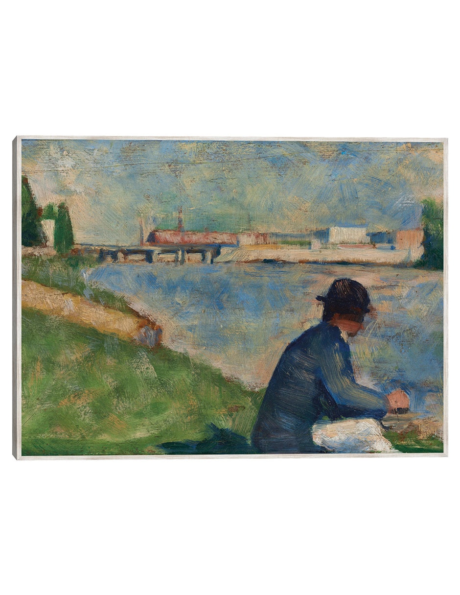 Cuadro decorativo Estudio Para Bañistas En Asnières (C.1883-1884) técnica mixta Retratos