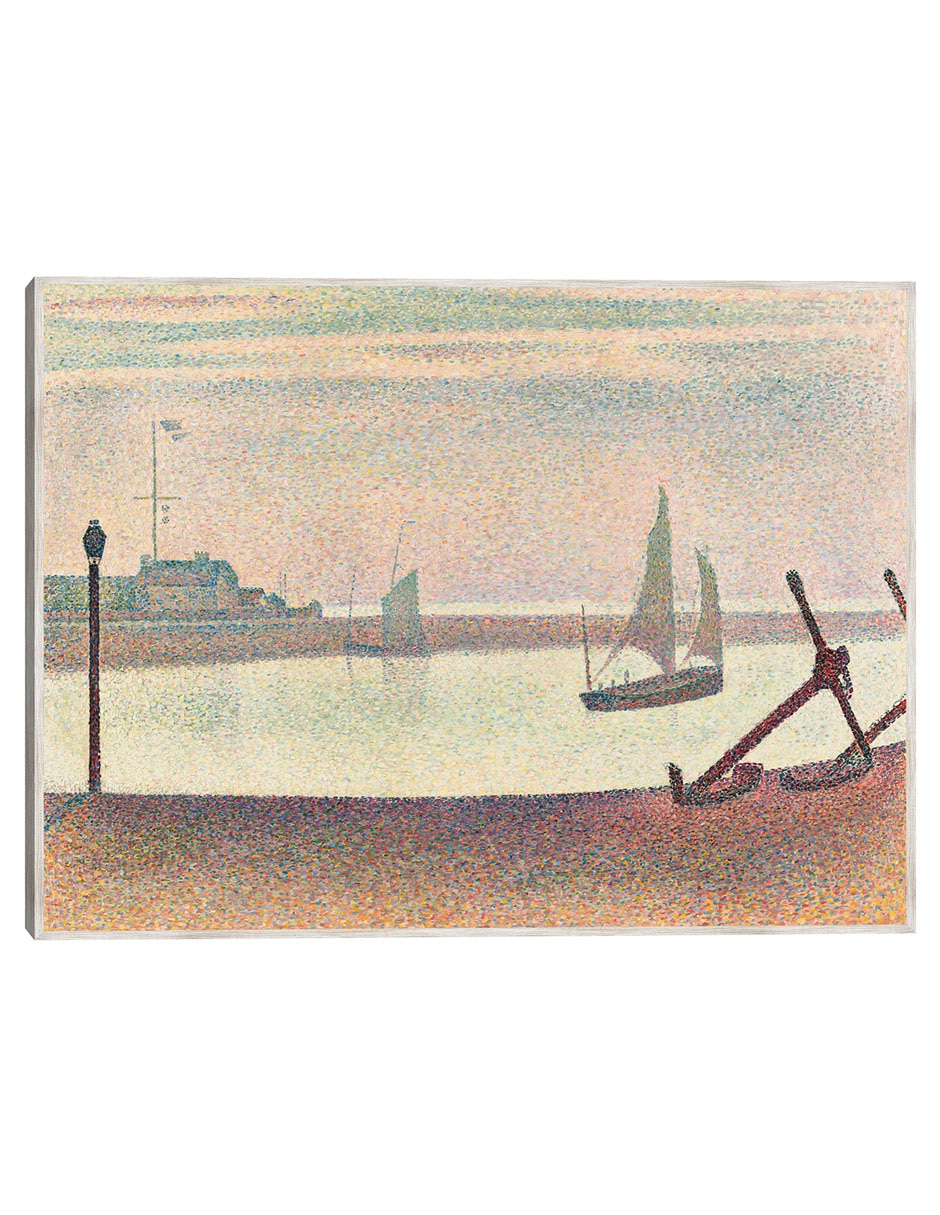 Cuadro decorativo El Canal De Gravelines, Por La Tarde técnica mixta Navegación Cuadro decorativo El Canal De Gravelines, Por La Tarde técnica mixta Navegación