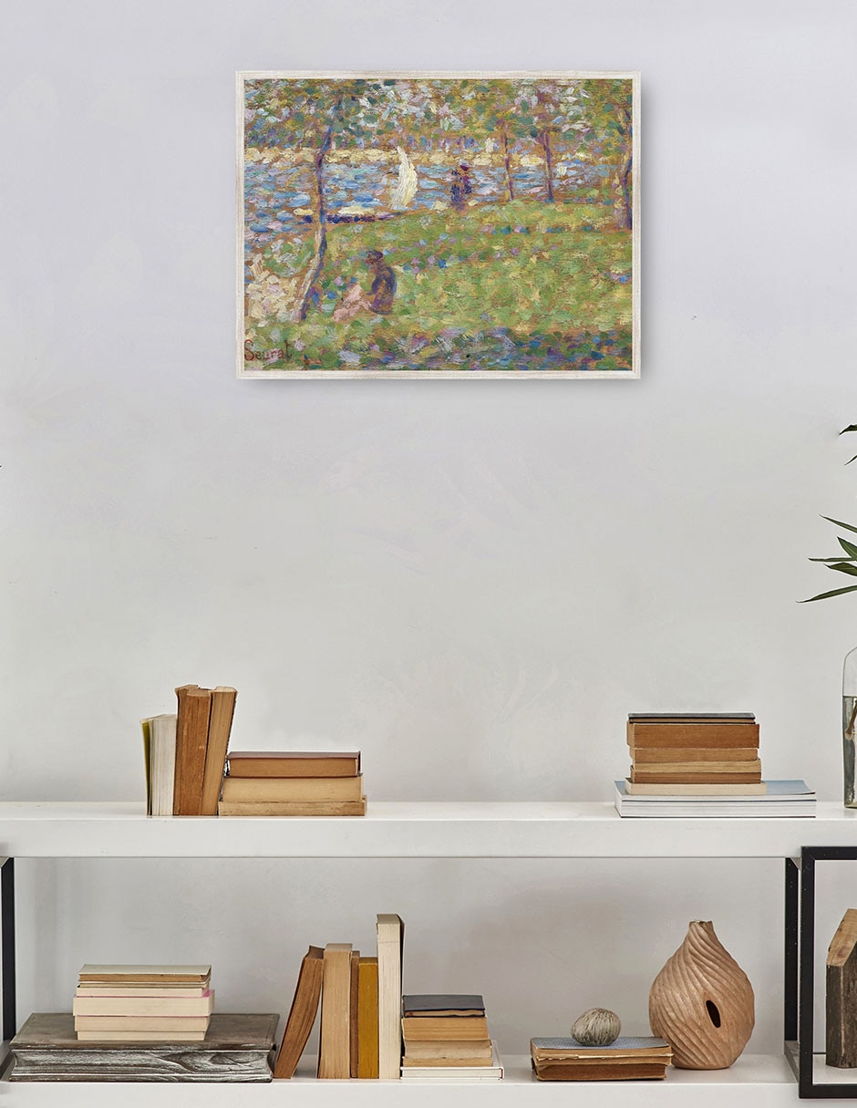 Cuadro decorativo Estudio Para La Grande Jatte (1884-1885) técnica mixta Lagos 2