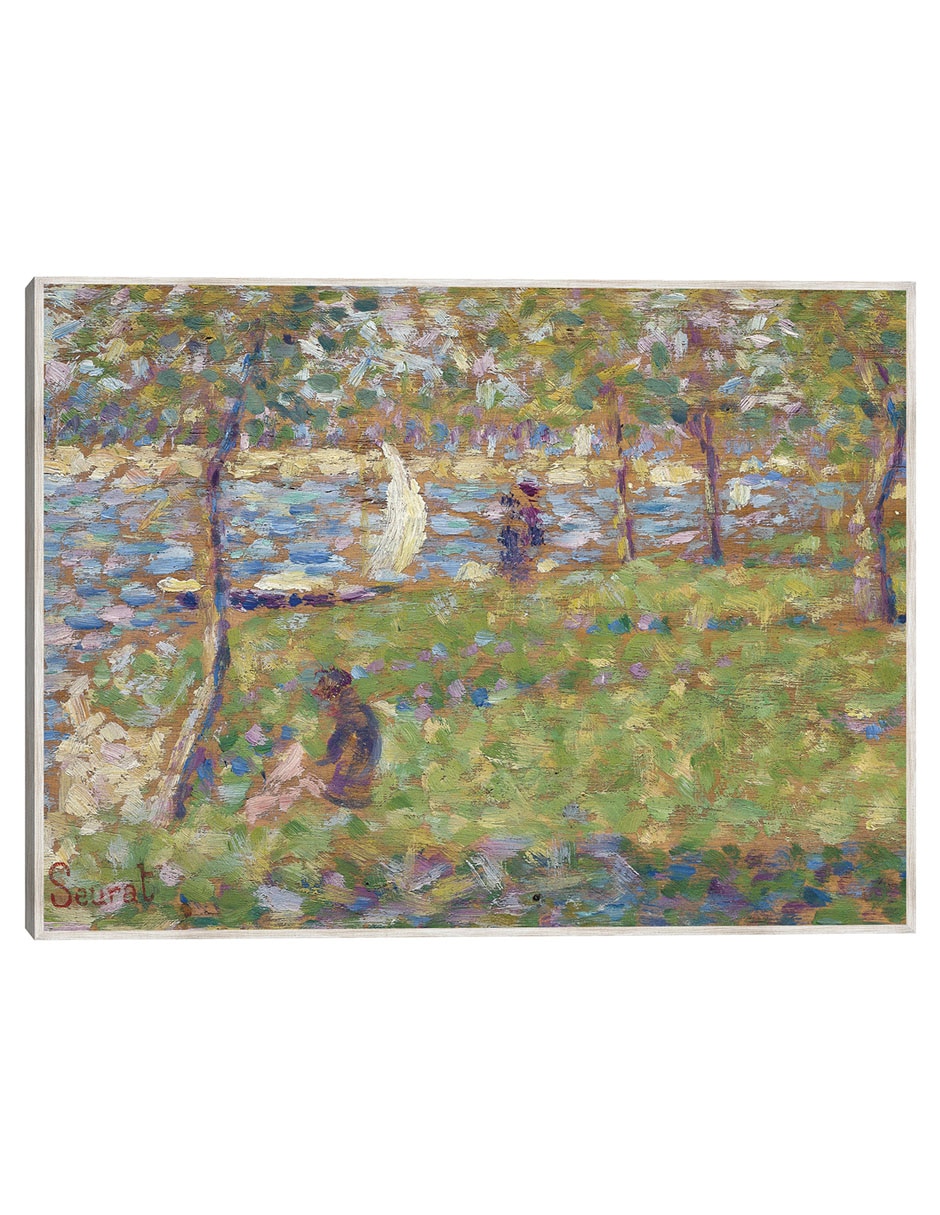 Cuadro decorativo Estudio Para La Grande Jatte (1884-1885) técnica mixta Lagos