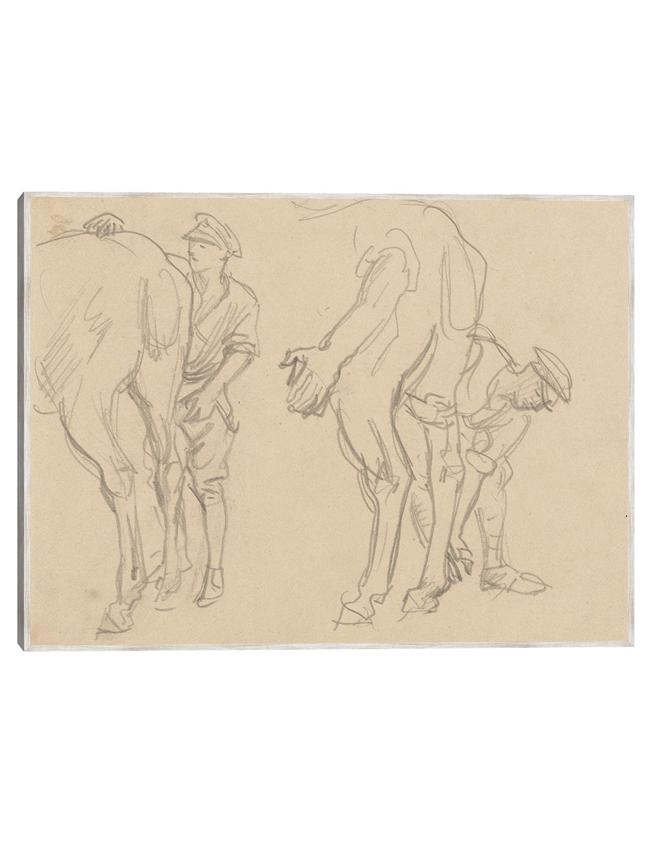 Cuadro decorativo Estudios Para El Cielo y El Infierno 39 (1918) técnica mixta Bocetos