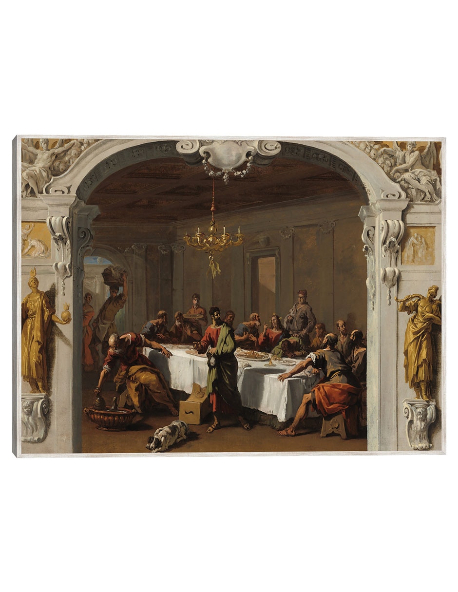 Cuadro decorativo La Última Cena, 1713/1714 técnica mixta Figuras Celestiales Cuadro decorativo La Última Cena, 1713/1714 técnica mixta Figuras Celestiales